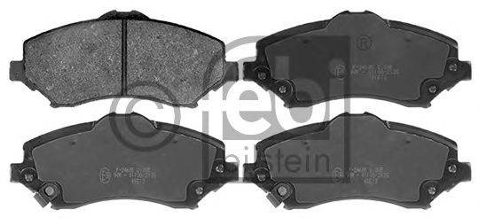 Комплект гальмівних колодок, дискове гальмо