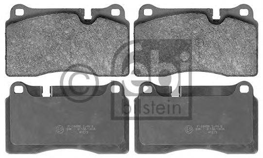 Комплект гальмівних колодок, дискове гальмо