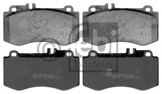 Комплект гальмівних колодок, дискове гальмо