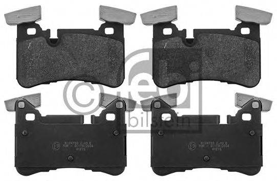 Комплект гальмівних колодок, дискове гальмо