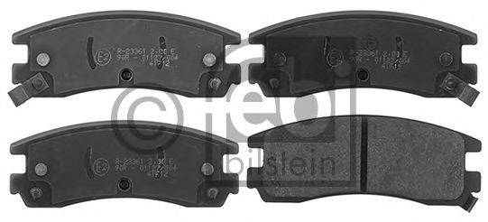 Комплект гальмівних колодок, дискове гальмо