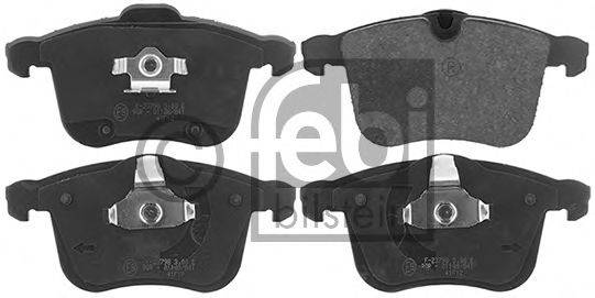 Комплект гальмівних колодок, дискове гальмо