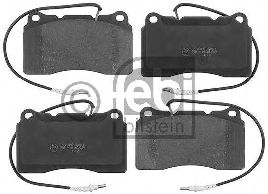 Комплект гальмівних колодок, дискове гальмо