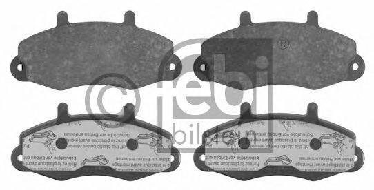 Комплект гальмівних колодок, дискове гальмо