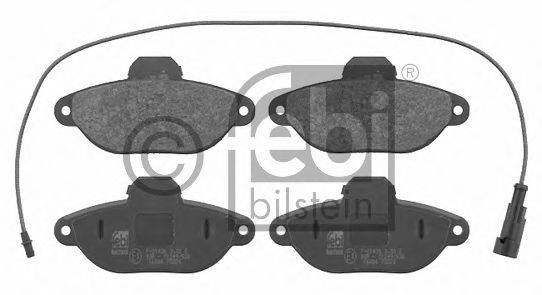 Комплект гальмівних колодок, дискове гальмо