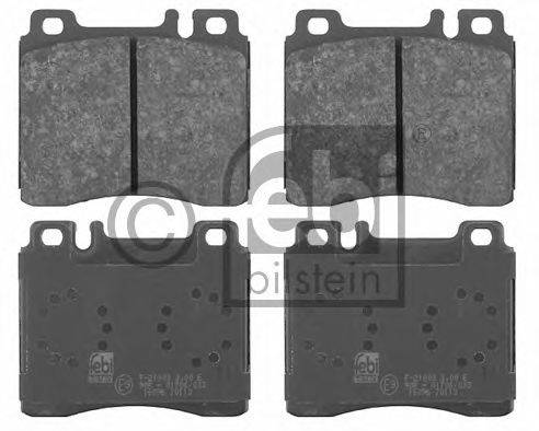 Комплект гальмівних колодок, дискове гальмо