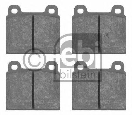 Комплект гальмівних колодок, дискове гальмо