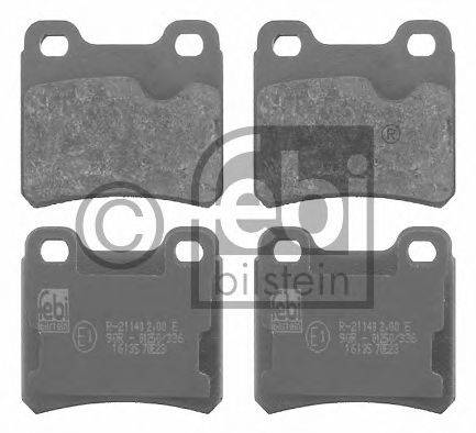 Комплект гальмівних колодок, дискове гальмо