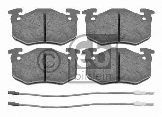 Комплект гальмівних колодок, дискове гальмо