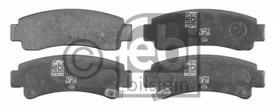 Комплект гальмівних колодок, дискове гальмо