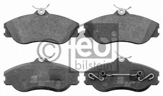 Комплект гальмівних колодок, дискове гальмо