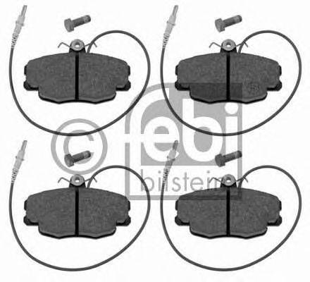 Комплект гальмівних колодок, дискове гальмо