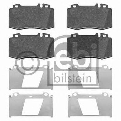 Комплект гальмівних колодок, дискове гальмо