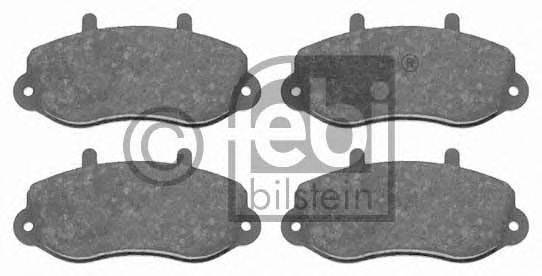 Комплект гальмівних колодок, дискове гальмо