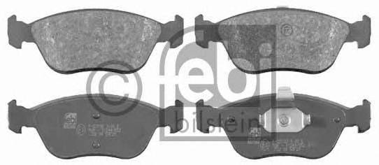 Комплект гальмівних колодок, дискове гальмо