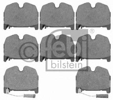 Комплект гальмівних колодок, дискове гальмо