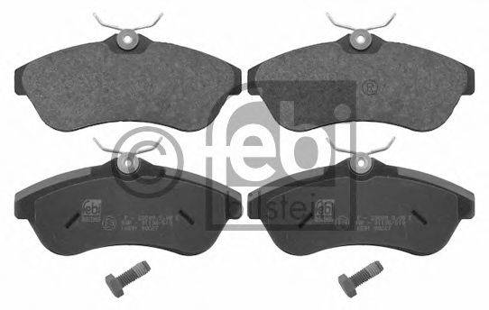 Комплект гальмівних колодок, дискове гальмо