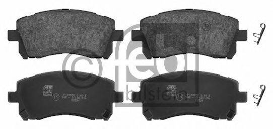 Комплект гальмівних колодок, дискове гальмо