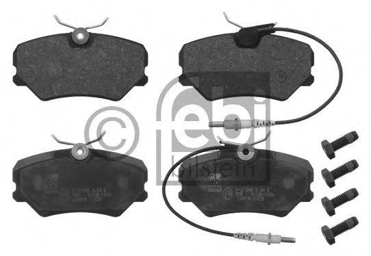 Комплект гальмівних колодок, дискове гальмо