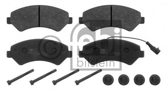 Комплект гальмівних колодок, дискове гальмо