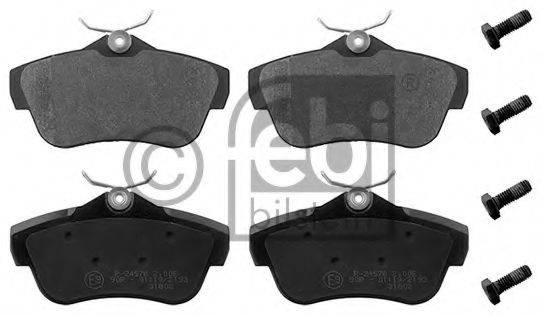 Комплект гальмівних колодок, дискове гальмо