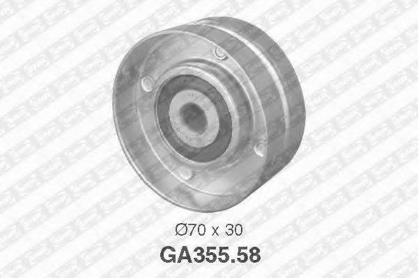 Паразитний / провідний ролик, полікліновий ремінь