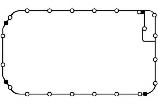 Прокладка, масляний піддон