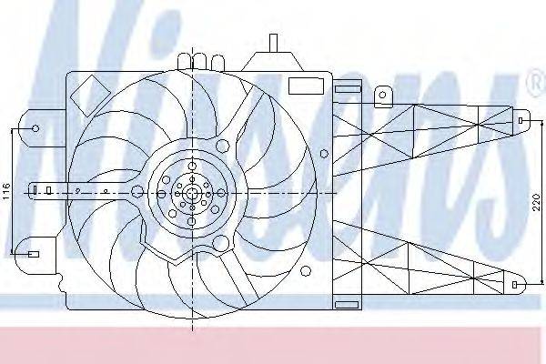 Вентилятор, охолодження двигуна