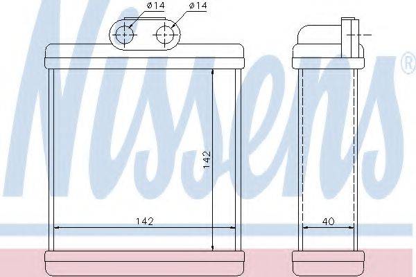 Теплообмінник, опалення салону