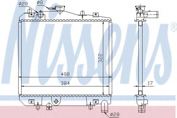 Радіатор, охолодження двигуна