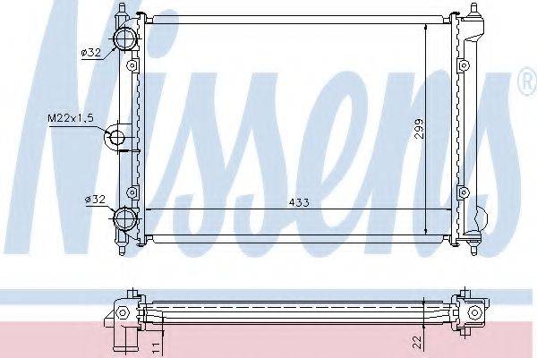 Радіатор, охолодження двигуна