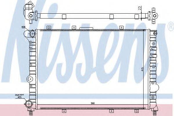 Радіатор, охолодження двигуна