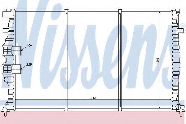 Радіатор, охолодження двигуна