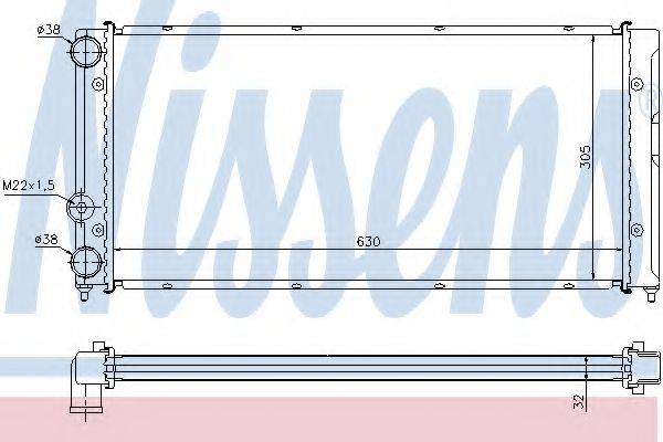 Радіатор, охолодження двигуна