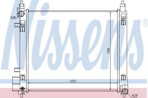 Радіатор, охолодження двигуна