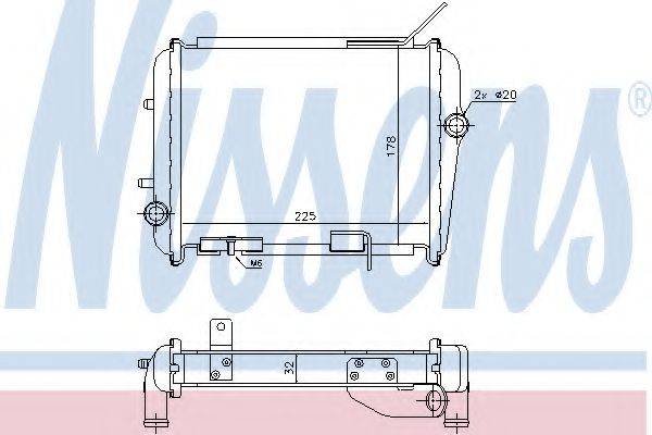 Радіатор, охолодження двигуна