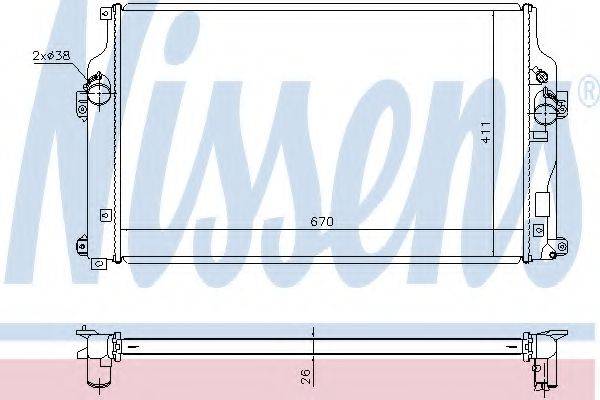 Радіатор, охолодження двигуна
