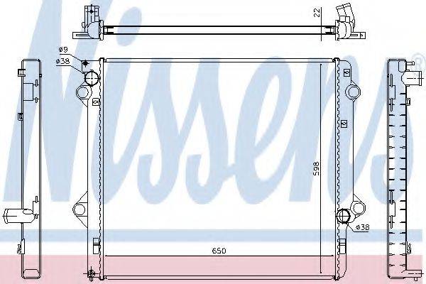 Радіатор, охолодження двигуна