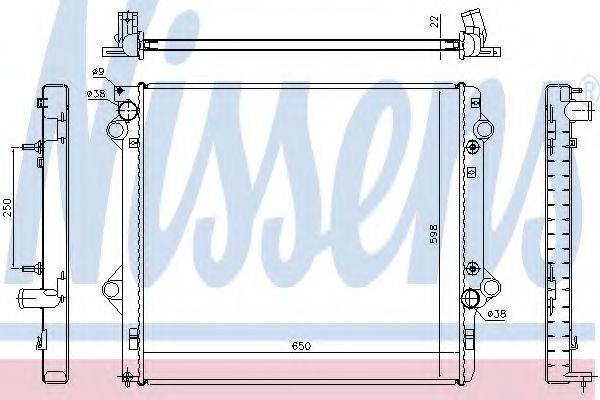 Радіатор, охолодження двигуна