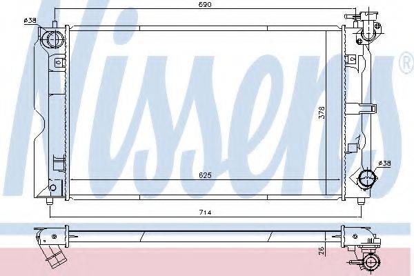 Радіатор, охолодження двигуна