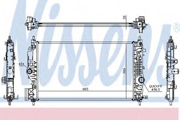 Радіатор, охолодження двигуна