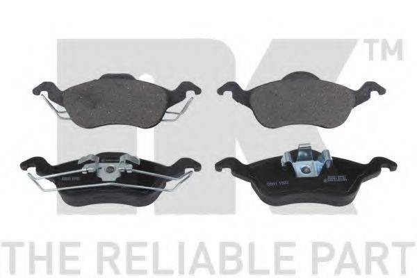 Комплект гальмівних колодок, дискове гальмо