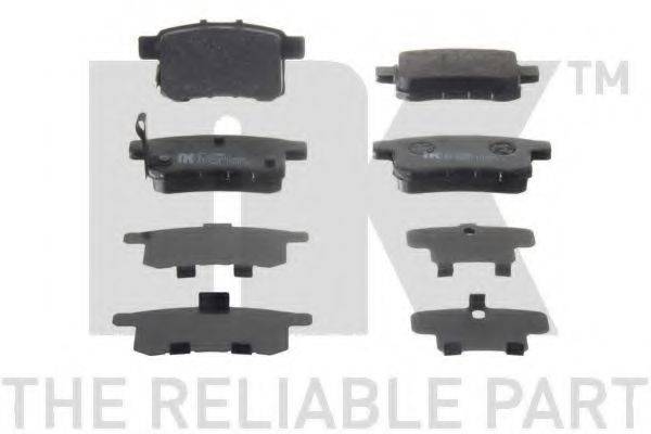 Комплект гальмівних колодок, дискове гальмо