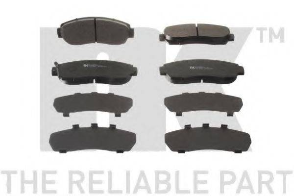 Комплект гальмівних колодок, дискове гальмо