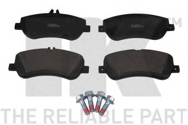 Комплект гальмівних колодок, дискове гальмо