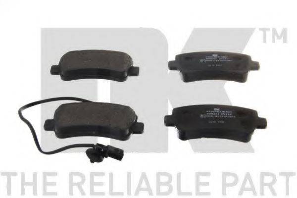 Комплект гальмівних колодок, дискове гальмо