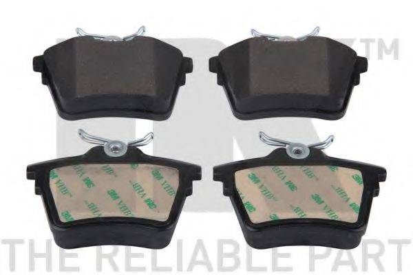 Комплект гальмівних колодок, дискове гальмо