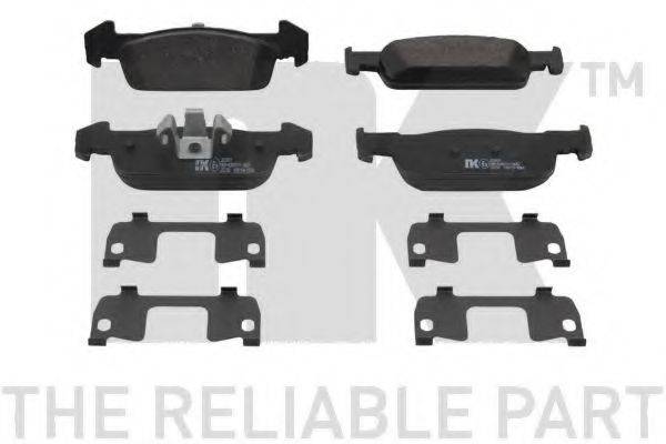 Комплект гальмівних колодок, дискове гальмо