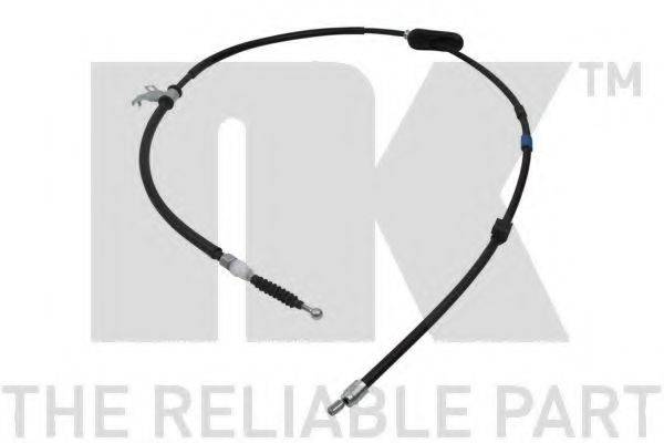 Трос, стоянкова гальмівна система