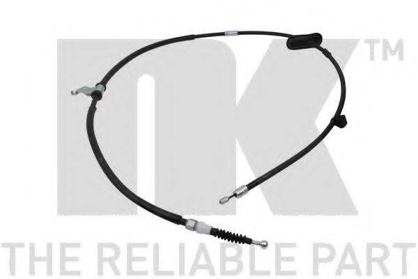 Трос, стоянкова гальмівна система